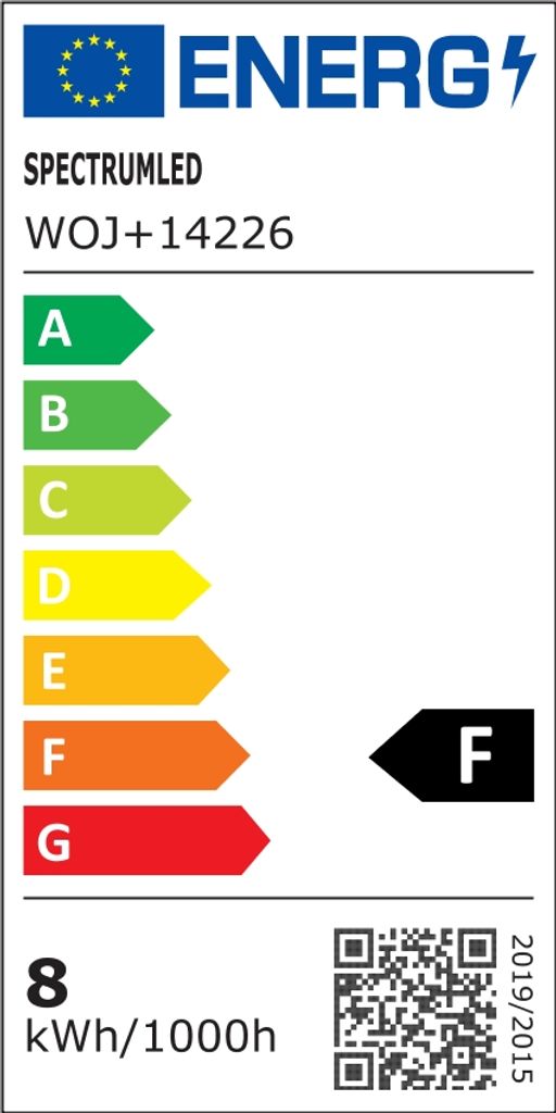 Spectrum LED Leuchtmittel Windstoßkerze 8W E14 matt 680lm Produktbild 2