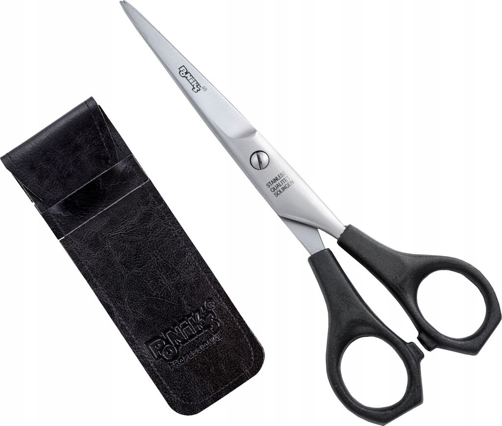 Ponik's Haarschere Friseurschere - 6 Zoll - Haar Schere Haarschneideschere - Perfekter Haarschnitt für Damen und Herren