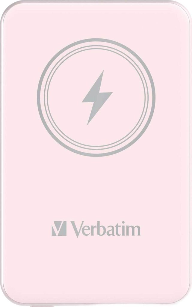 Verbatim Charge ´n´ Go Magnetic Powerbank 5000 mAh pink Produktbild 