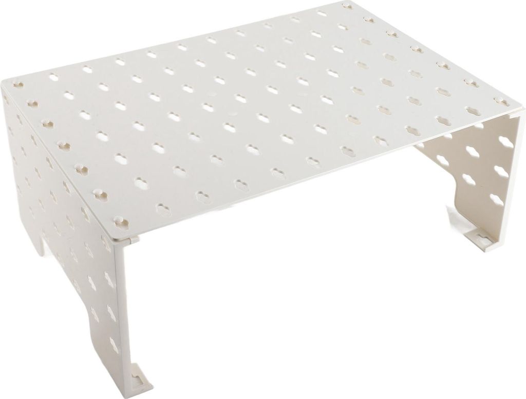 Pegboard -Wandmontage -Display Multi -Funktion Lagers Rack Gashochwasser -Rohrabdeckung mit Klebstoffpads L.