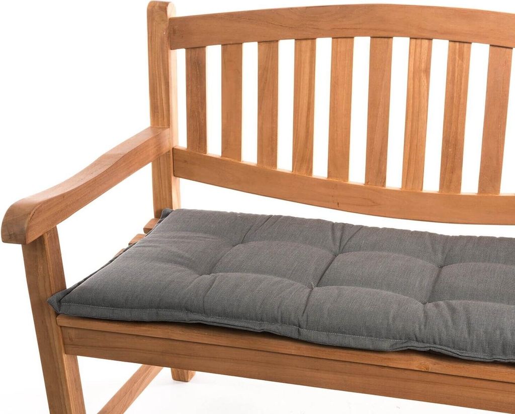 Auflage Gartenbank Florence 140 cm 50089-51 grau meliert 140x50x6 cm KETTtex