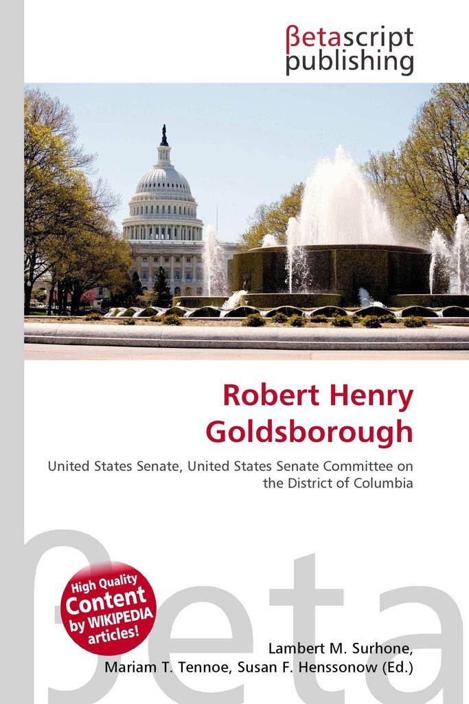 Robert Henry Goldsborough