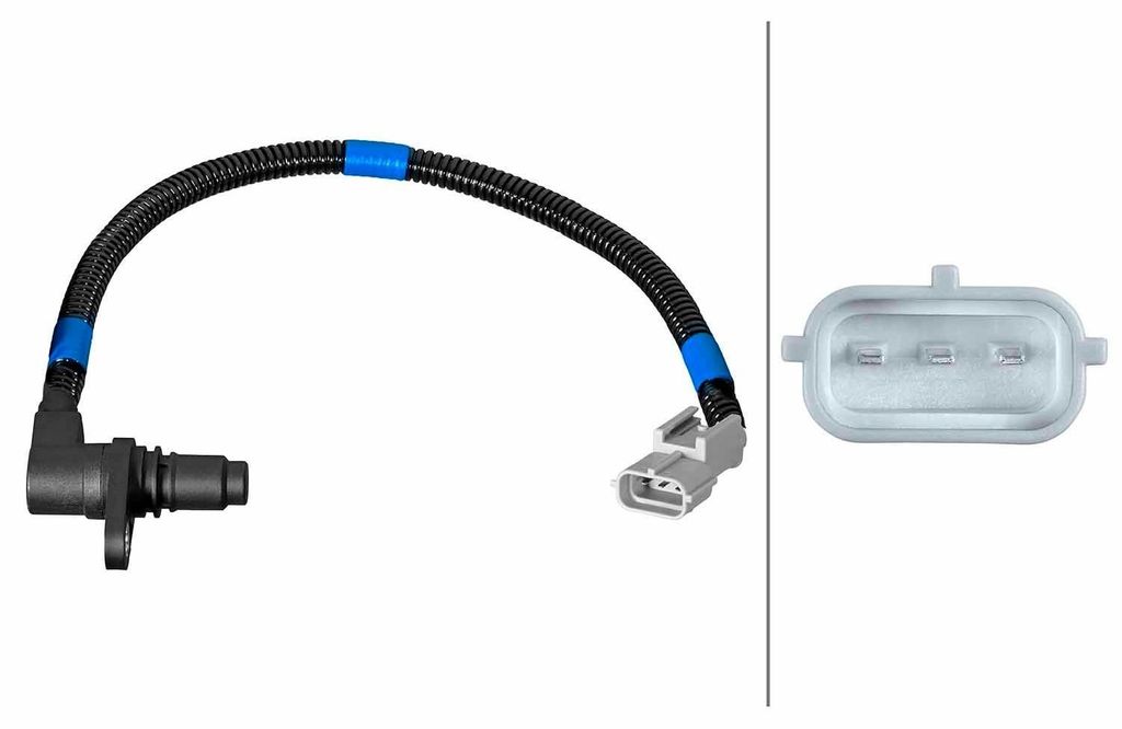 Impulsgeber Kurbelwelle Hallsensor 3-polig HELLA für u.a. HYUNDAI i30