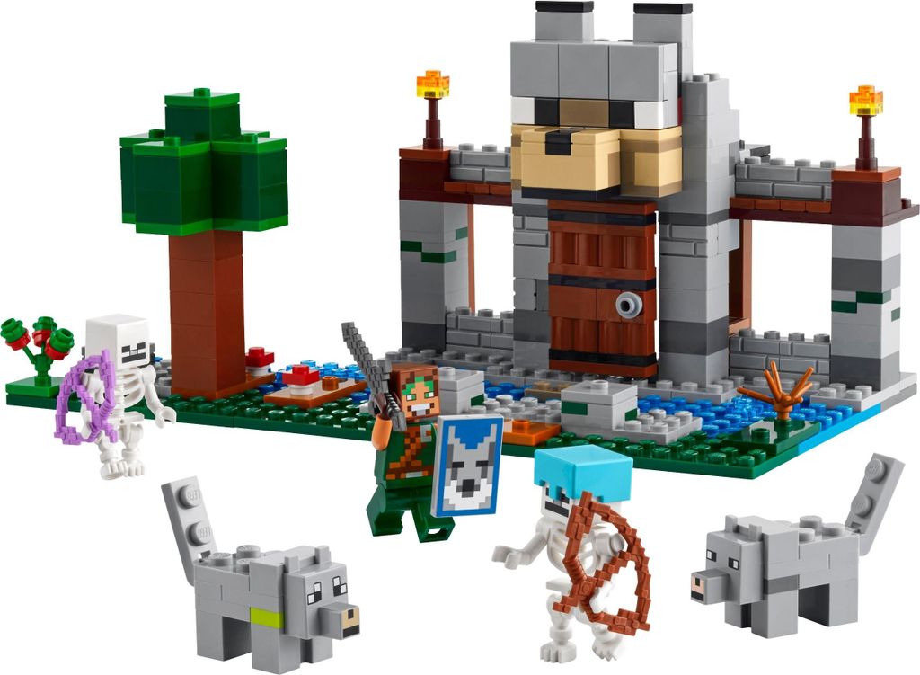 LEGO Minecraft Vlčí pevnost, Sada na stavění, 8 rok/roky, Obrázek produktu 