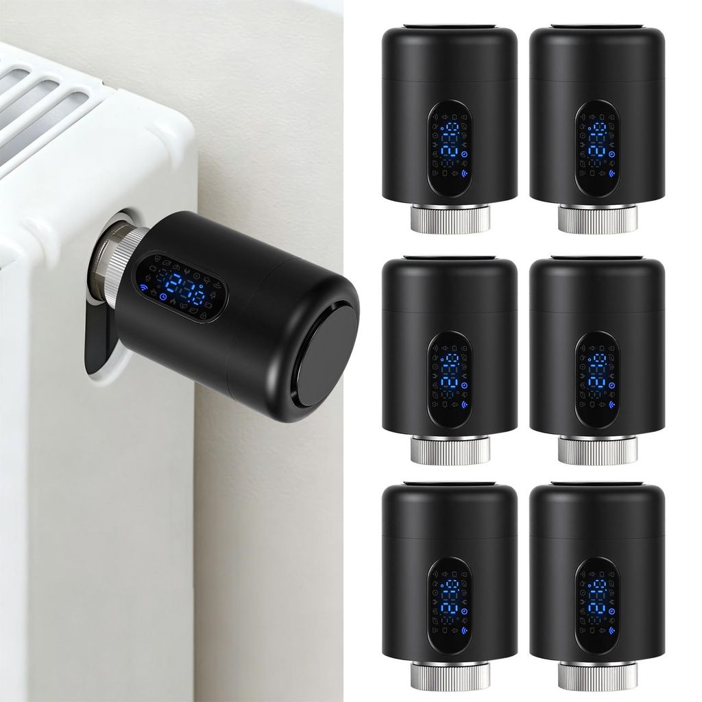 Ikodm Smartes Heizkörperthermostat WiFi, App-Steuerung, Produktbild 