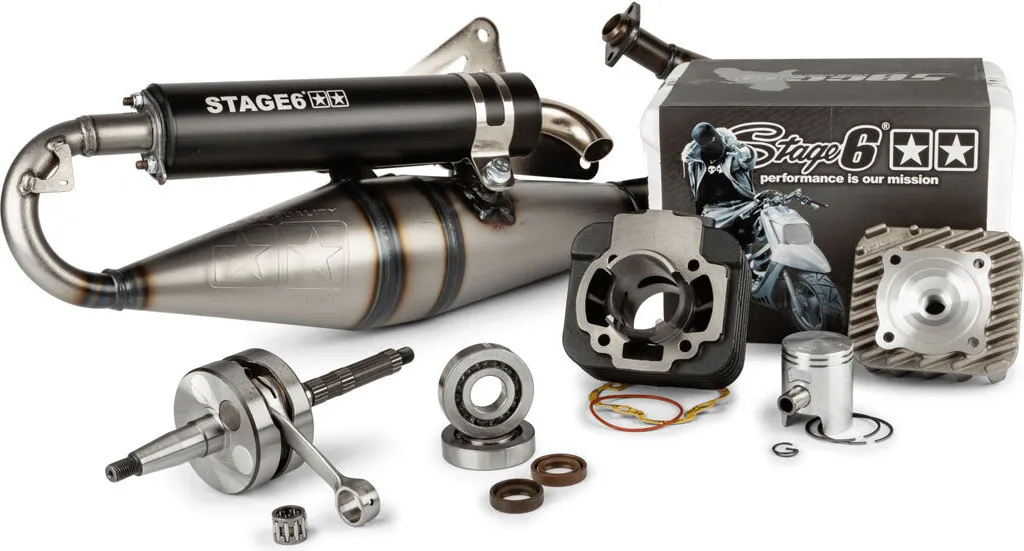 Kit moteur 50cc Stage6 Piaggio AC pour réparation de scooter