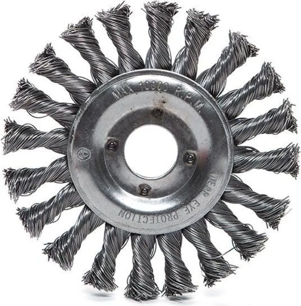 Meule de Nettoyage Métal 125mm pour Enlever la Rouille et Peinture