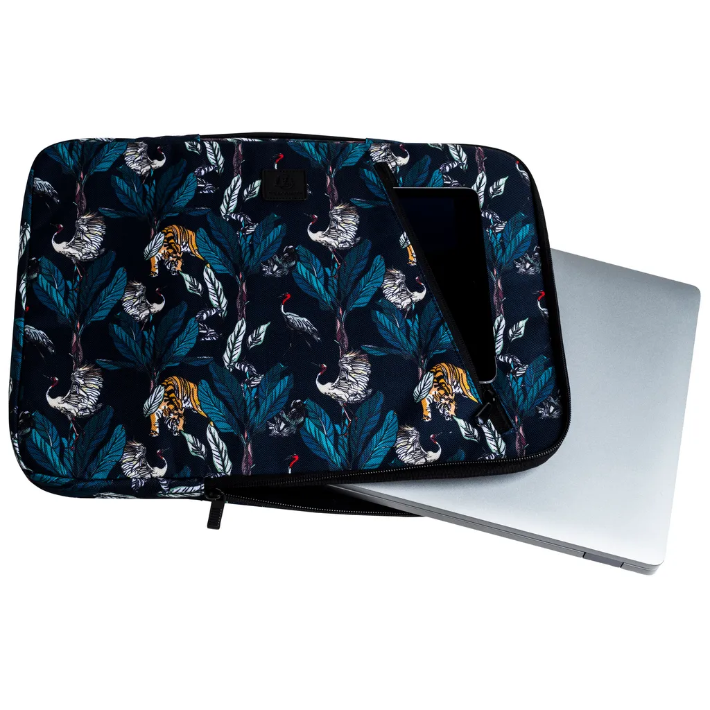 Sacoche Ordinateur 13-14" Exacompta en Polyester Recyclé Éco-Responsable - 2