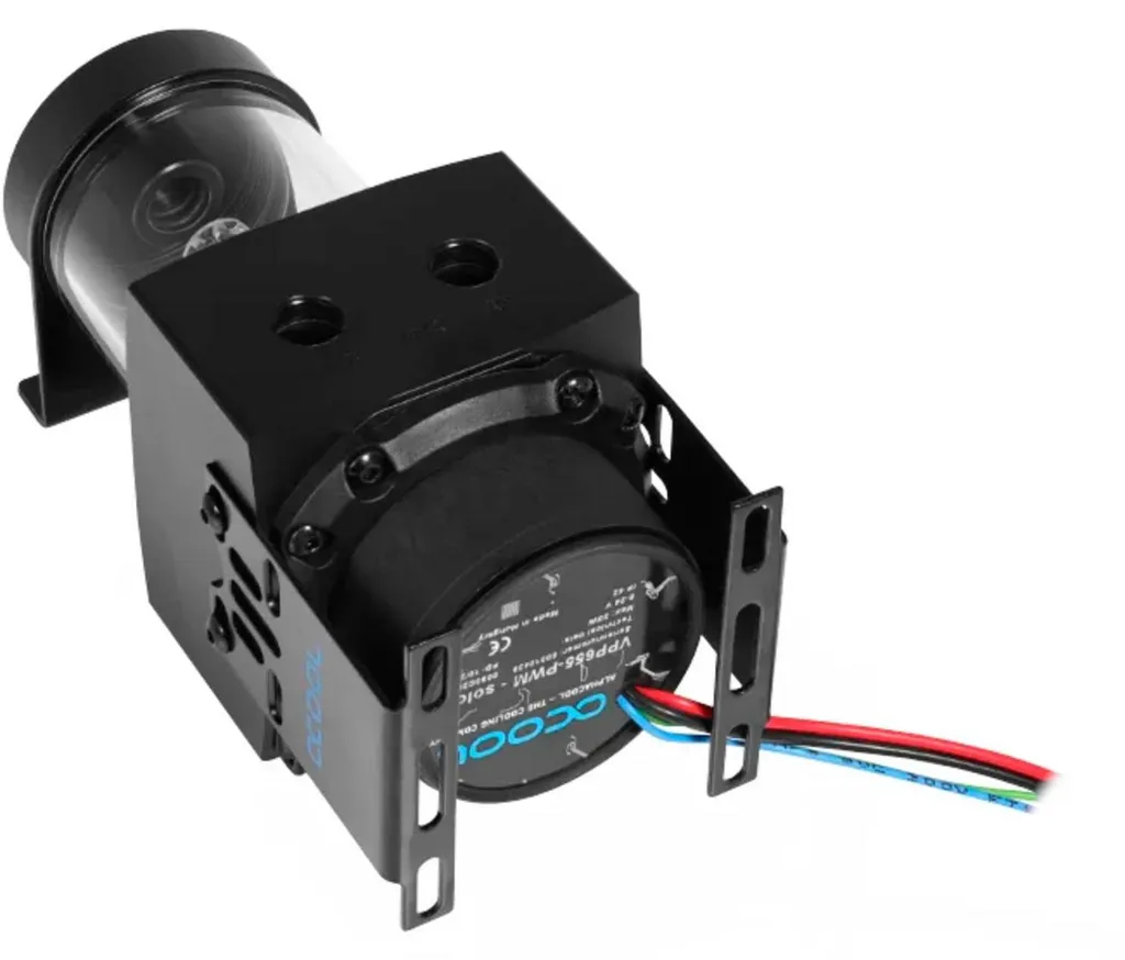 Alphacool Core 100 Aurora: Pompe D5 PWM 150ml - Éliminez Surchauffe et Bruit