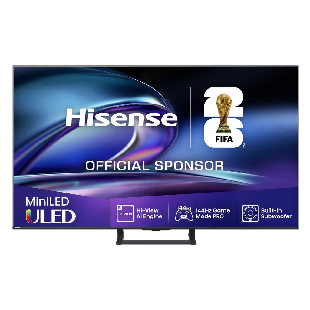 Hisense 75E8Q Fernseher 75 Zoll ULED MiniLED Smart TV 4K 144 Hz DolbyVisionAtmos