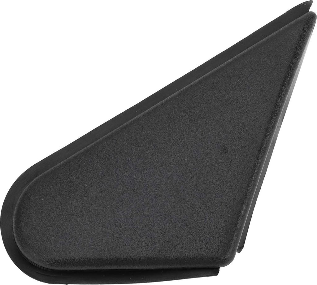 Stütze Ecke Dreieck Trim Spiegel Flagge Applique Panel Abdeckung für Mitsubishi Lancer Evolution 2008-2015 Kunststoff Schwarz