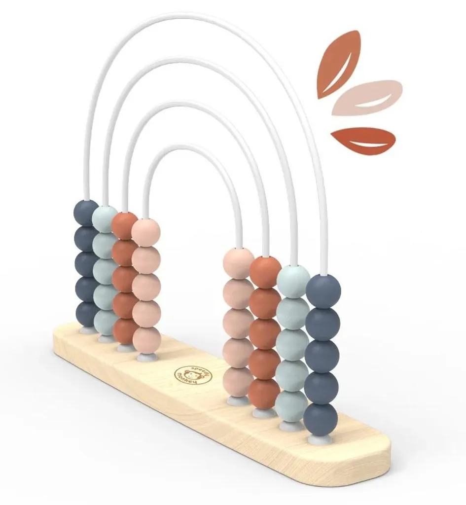 Apprendre à Compter avec l'Abacus Arc-en-ciel : Méthode Ludique Bois - 2