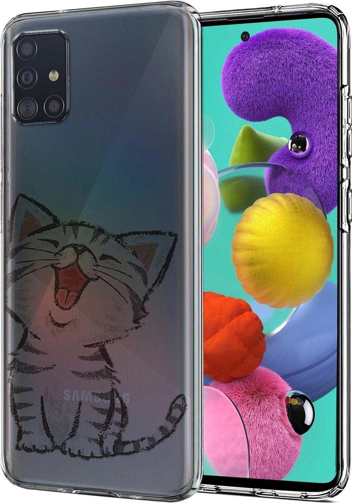 Motiv TPU Cover für Samsung Galaxy A51 Hülle Silikon Case Produktbild 