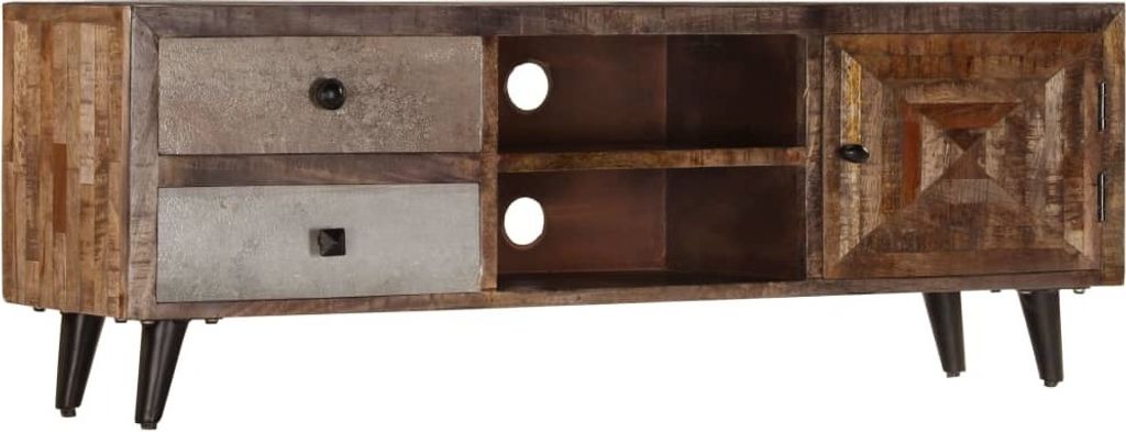 Maison Exclusive - TV-Schrank 118x30x40 cm Massivholz Mango