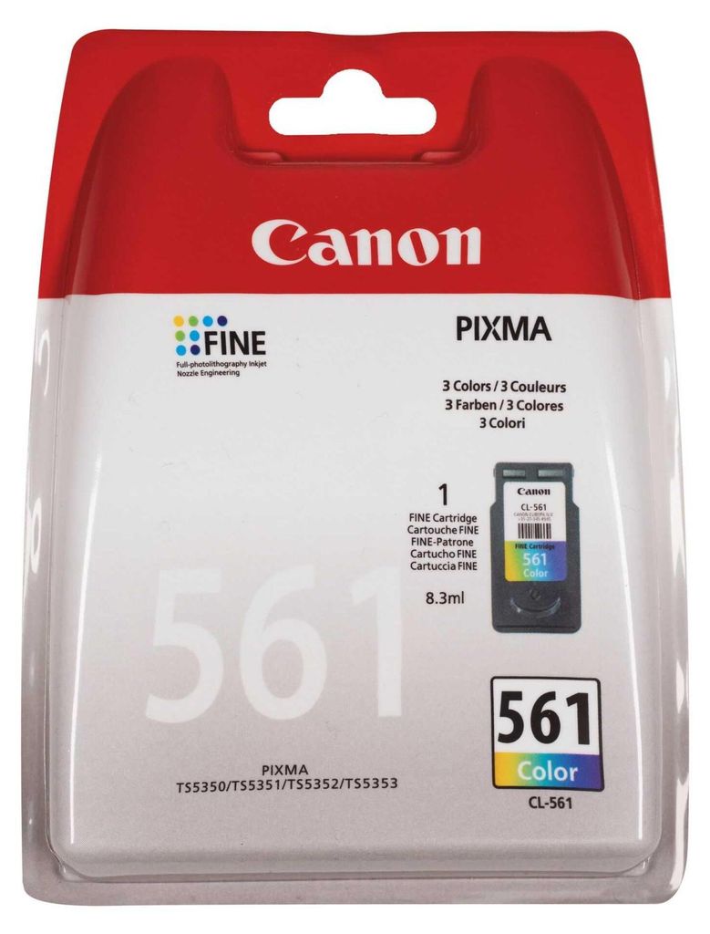 Canon CL-561 - Colore (ciano, magenta, giallo) - Originale Immagine del prodotto 