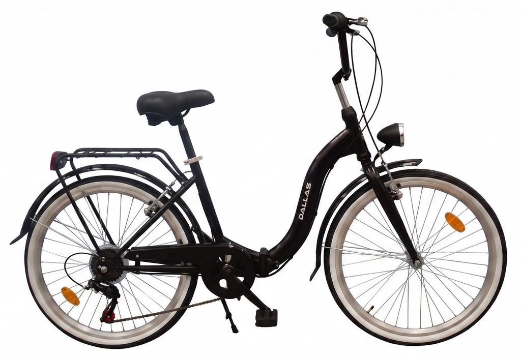 Dallas Bike Klapprad Faltrad 24 Zoll - Schwanenhals - Produktbild 
