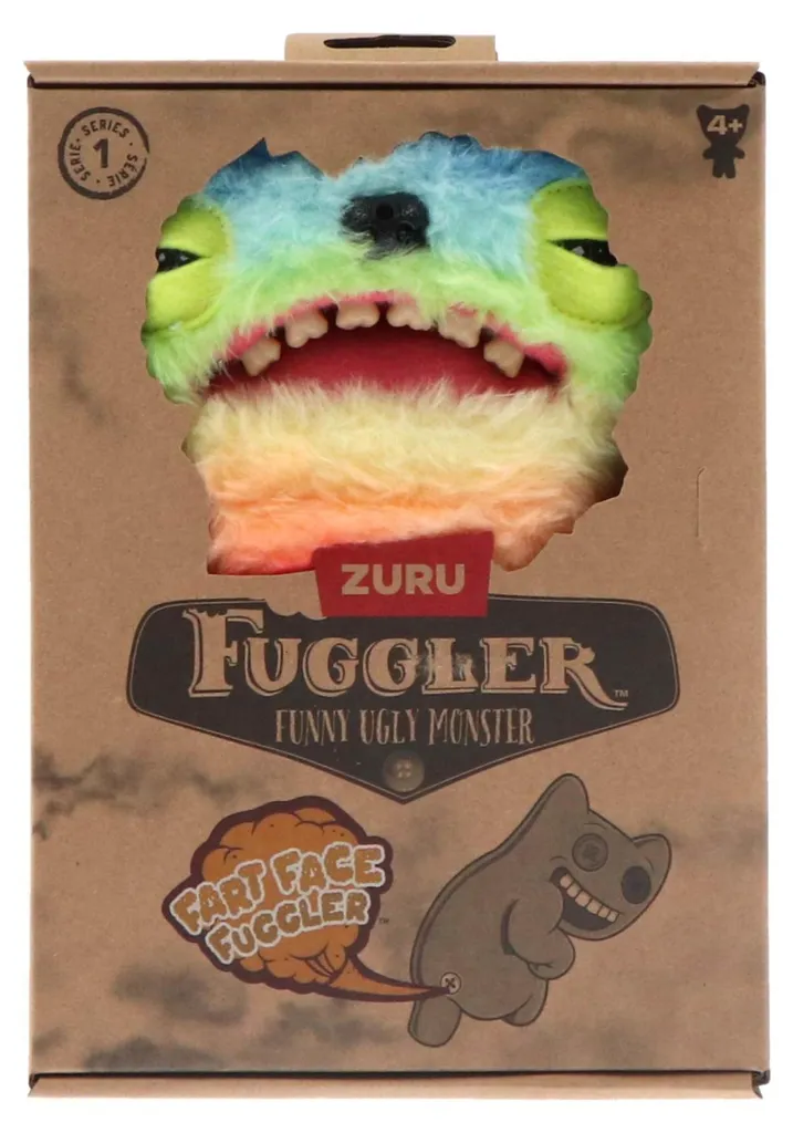 Monstre Fuggler Fart Faces - Enfin une Peluche Originale et Pas Ennuyeuse