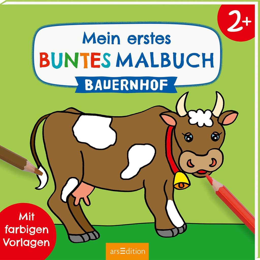 Mein erstes buntes Malbuch Bauernhof Produktbild 