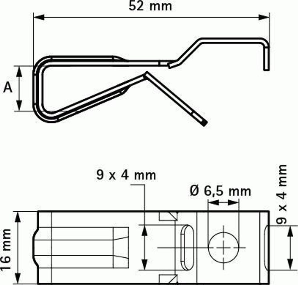 Blechkantenbefestigung WALRAVEN Britclips PCM - 3-10 mm - Produktbild 
