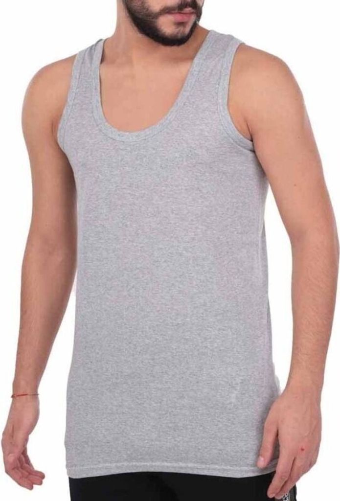 SES Feinripp Unterhemden 2er Pack - 100% Baumwolle Langarm Für Herren