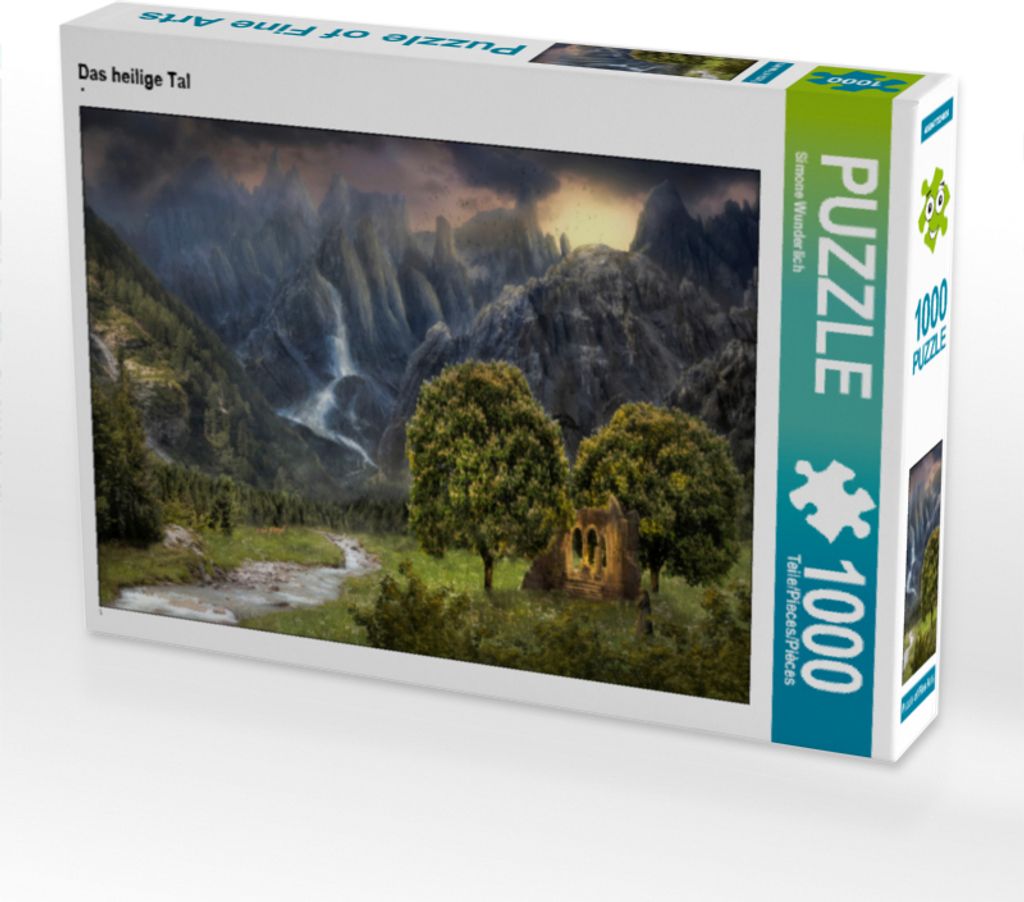 CALVENDO Puzzle Das heilige Tal | 1000 Teile Lege-Größe 64x48cm Foto-Puzzle für glückliche Stunden