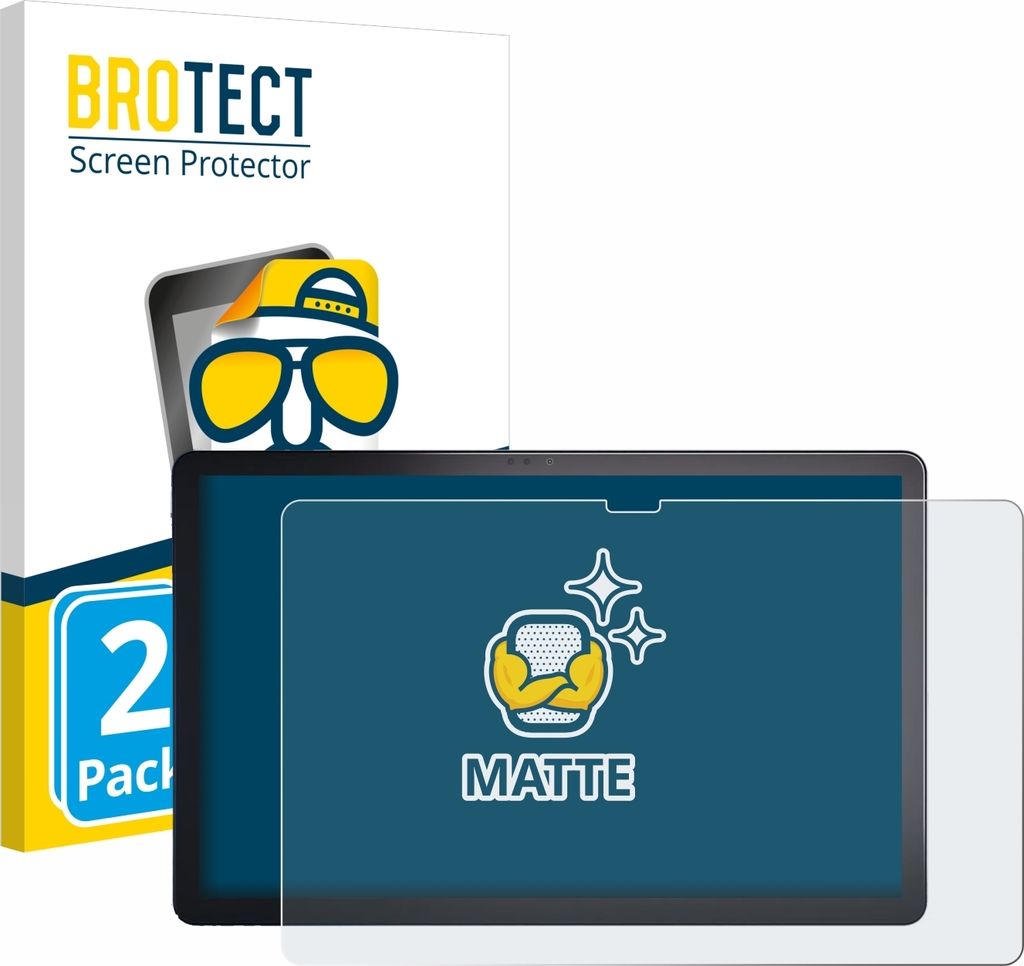 2x BROTECT Schutzfolie für Lenovo Tab P11 Plus Displayschutz Displayschutzfolie Folie Matt Entspiegelungsfolie