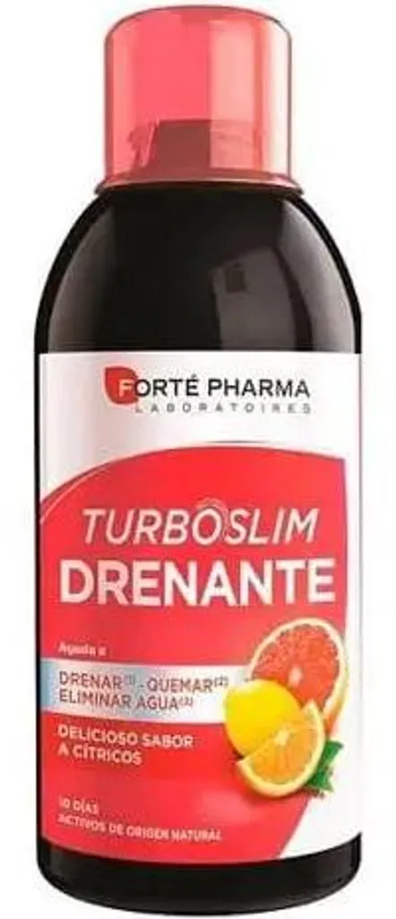 Draineur Minceur Forté Pharma Turboslim Agrumes 500ml - Boisson Détox Bio