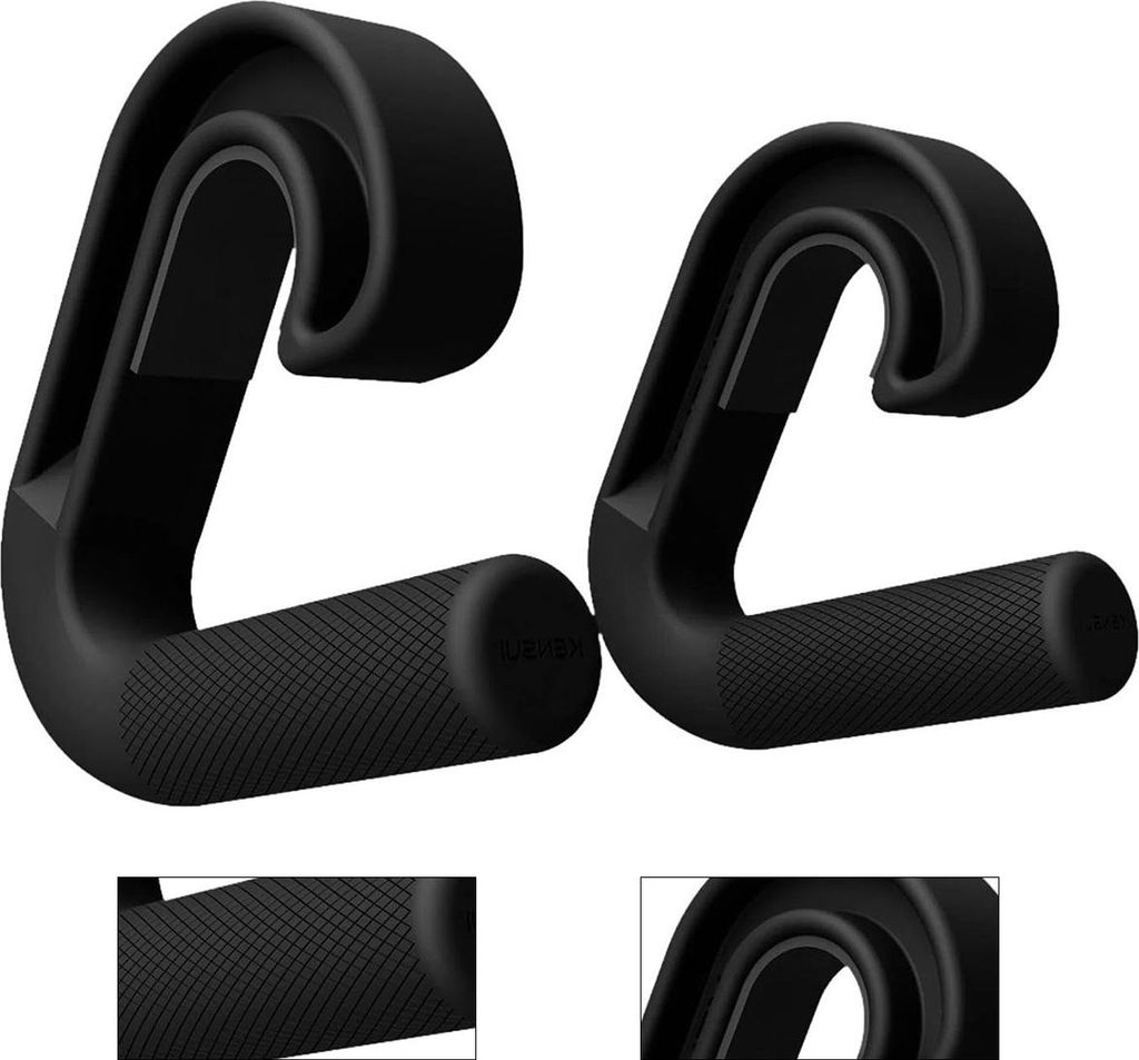 2 Stück Fitness Griff,Klimmzugstangen Widerstandsbandgriffe Griffe rutschfeste Pull-Down-Maschinenbefestigung für Klimmzugstangen Fitness-Studio