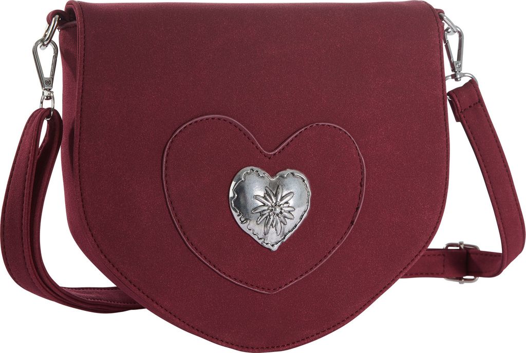 Handtasche Alpenglühn - rot Produktbild 