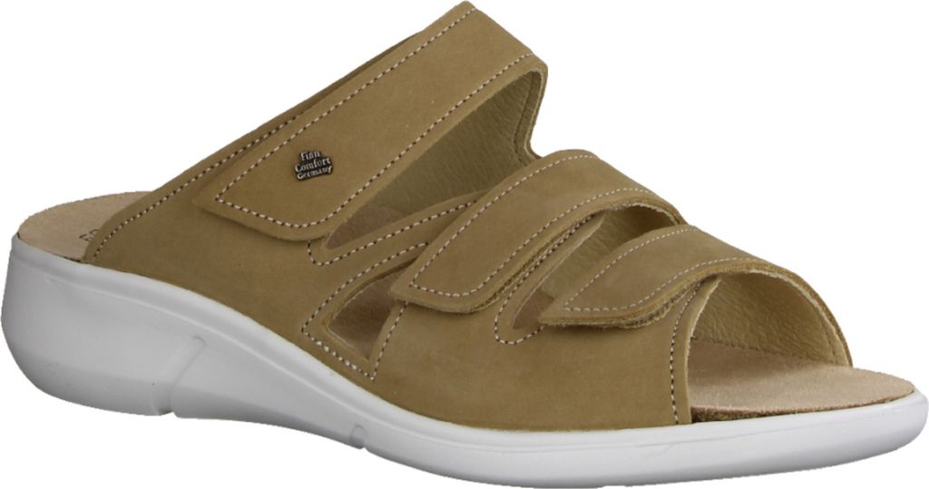 Finn Comfort Komfort Pantoletten Damen 31383239303936 Braun 40 EU