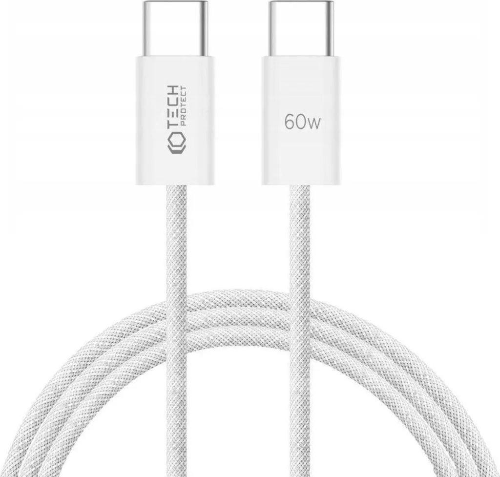 Tech-Protect Ultraboost Classic Cavo Type-C Pd60W/3A 100Cm Bianco - 10