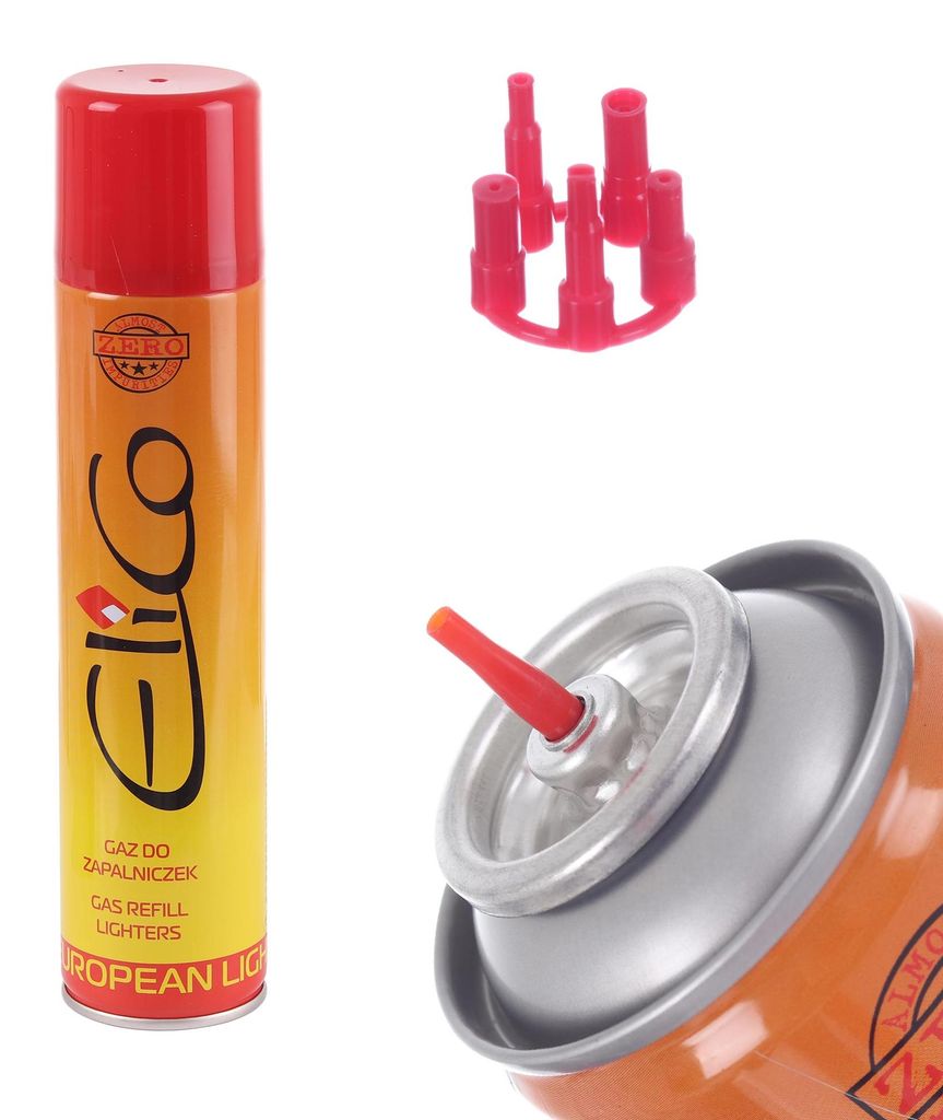 Elico Gaz Do Nabijania Zapalniczek Palników Nabój Kartusz Zdjęcie produktu 