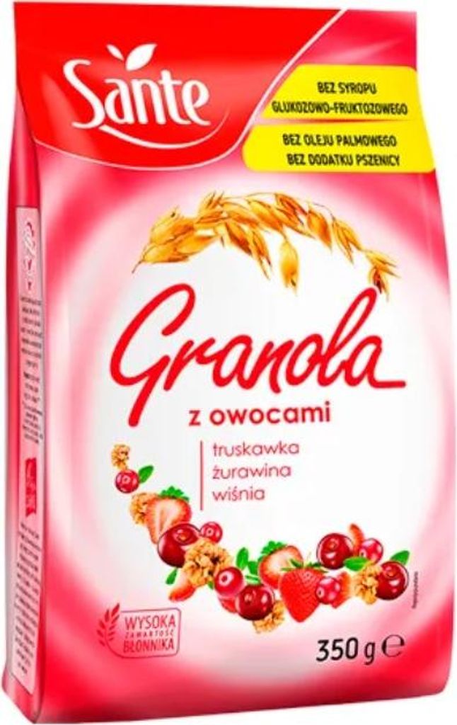 Sante Fruit Granola s mrazom sušeným ovocím 350 g Obrázok produktu 