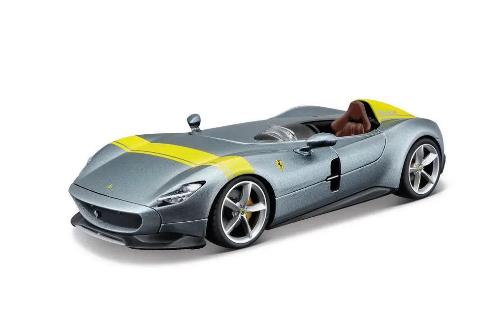Kit Voiture à Monter Ferrari Monza SP1 Argent 1/24 Collection Bburago