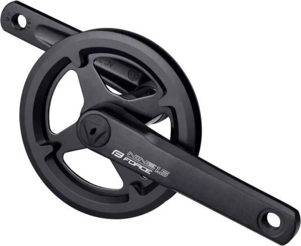 Manopole Force Nine 1.6 AL 152 mm con  da 32 denti, nero Immagine del prodotto 