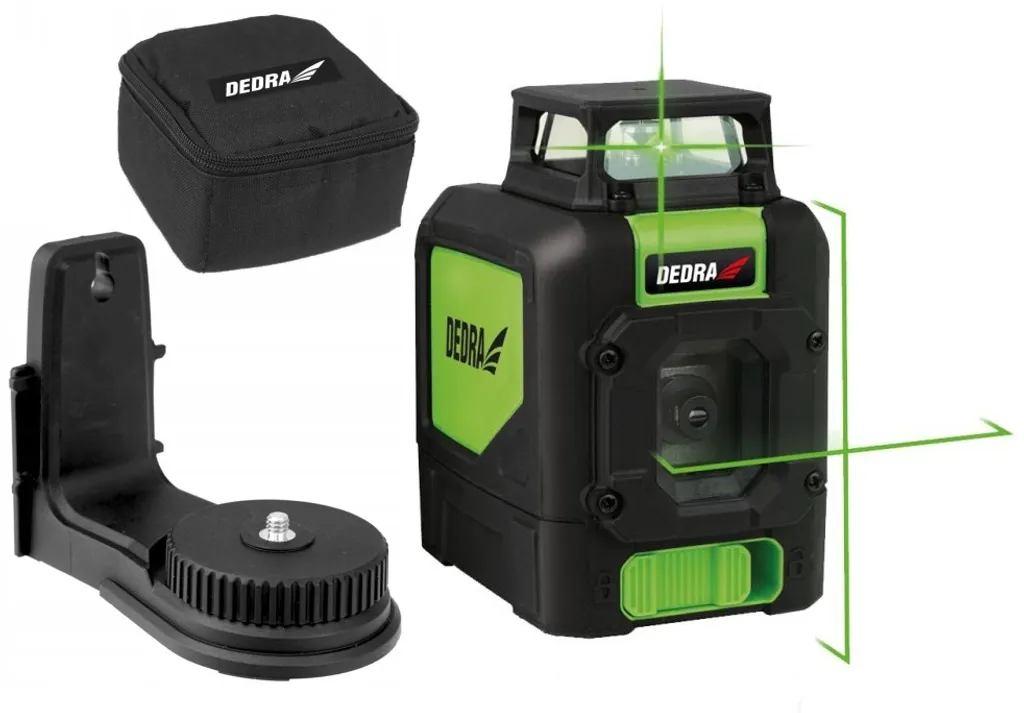 Dedra MC0905 Multilaser 1D - Faisceau Vert pour Alignement Précis