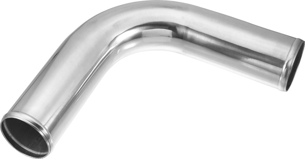 OD 3" 76mm Beinlänge 6" 152mm Auto Aluminiumlegierung Rohr Ladeluftkühler Rohr 90 Grad Bogen Ellenbogen Luftansaugrohr - Packung mit 1