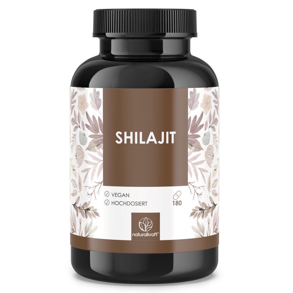 Shilajit Kapseln – Hochdosiert mit 13.000mg pro Produktbild 