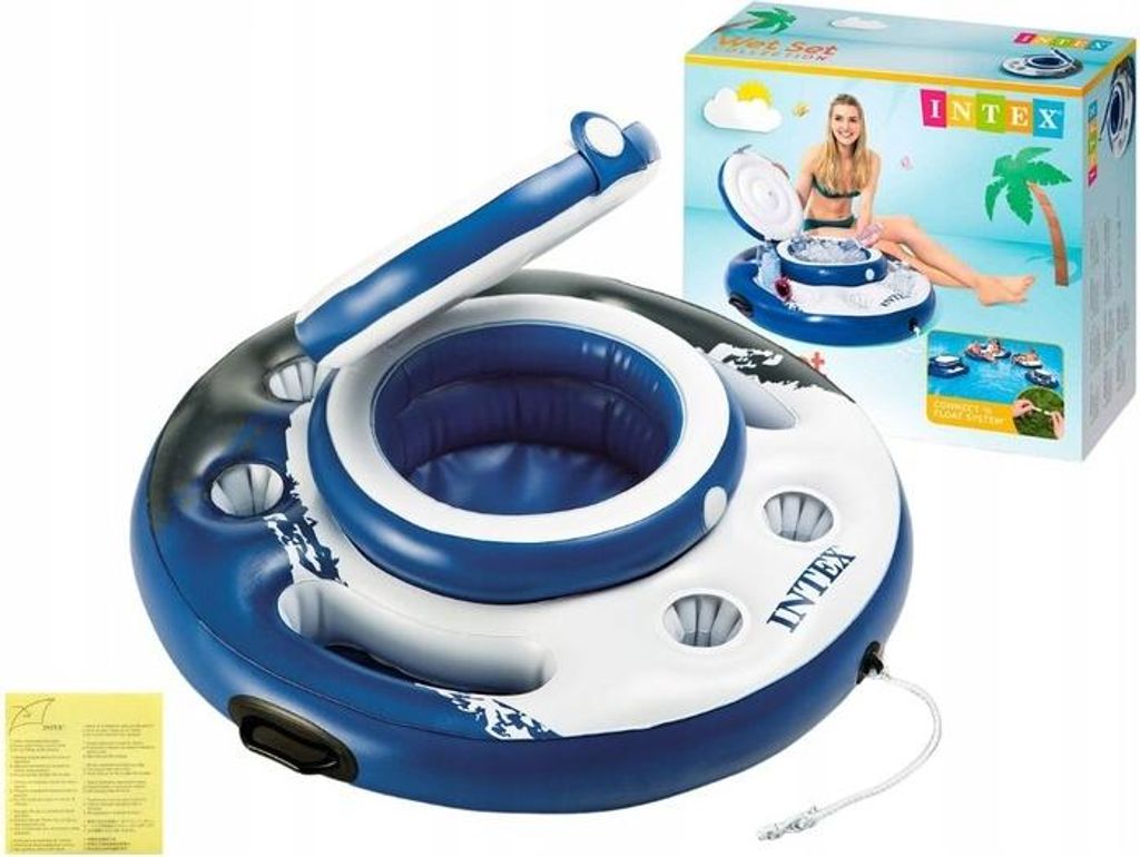 Intex 56822 Poolbar, Megakühler Ø 89 cm, Getränkekühler, 5 Produktbild 