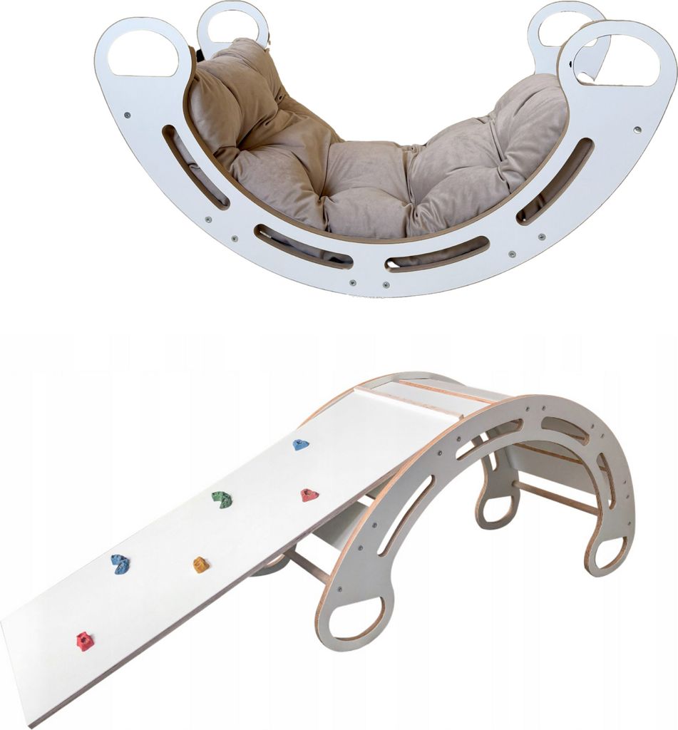 Slevobox Montessori hojdačka s vankúšom 85x41x39cm - Obrázok produktu 