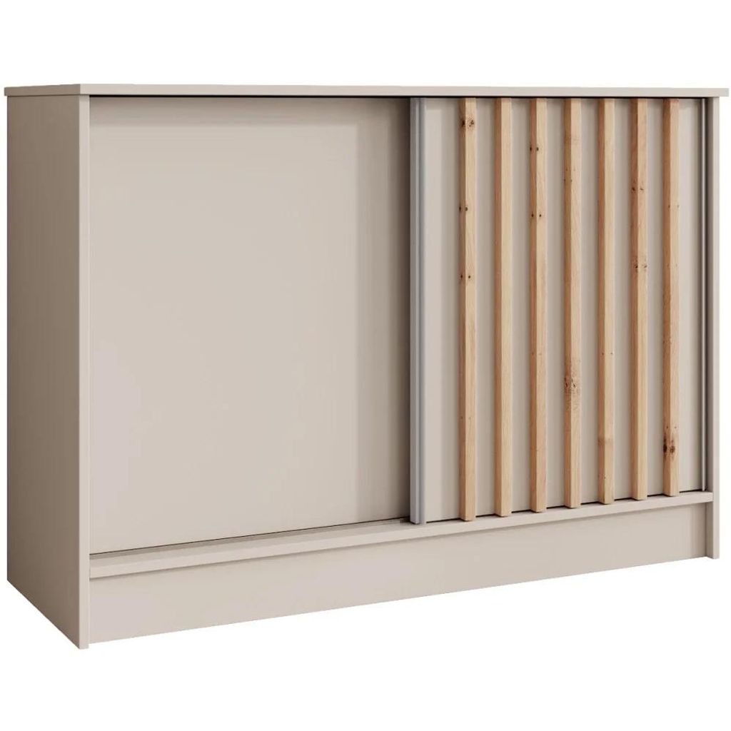 BEAUTYSOFA | Kommode HORIZON 120 cm Kaschmir, Artisan mit Produktbild 