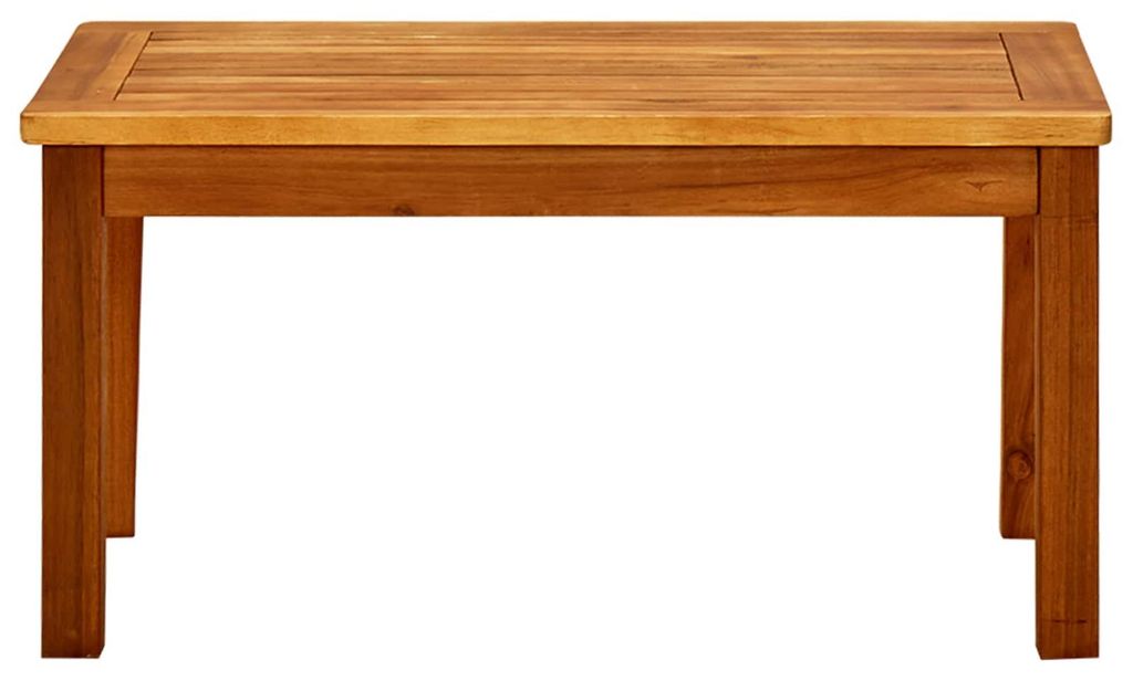 vidaXL Garten-Couchtisch 70x40x36 cm Massivholz Akazie Produktbild 