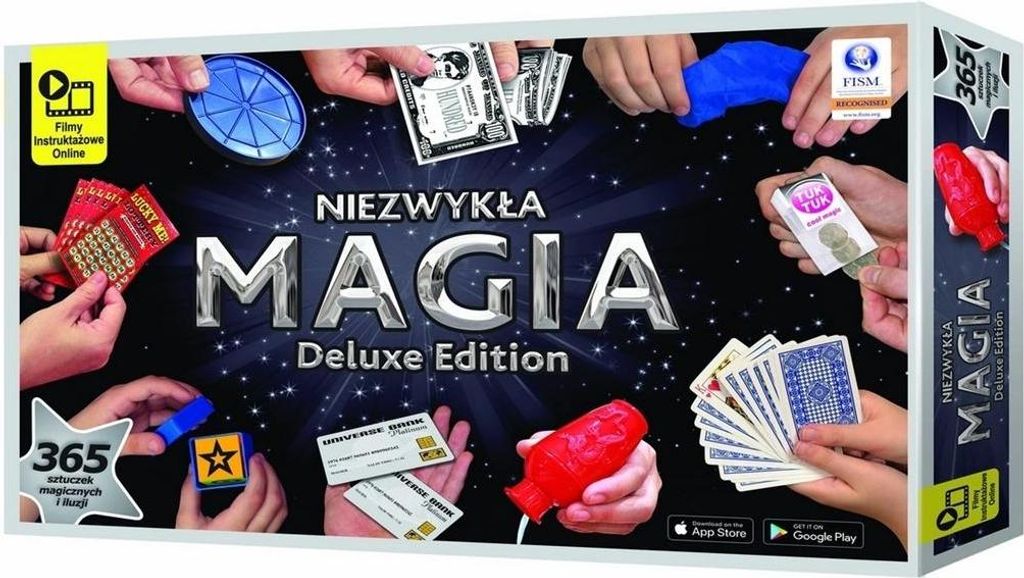 Zestaw Magiczny Niezwykła Magia Deluxe Edition Cartamundi