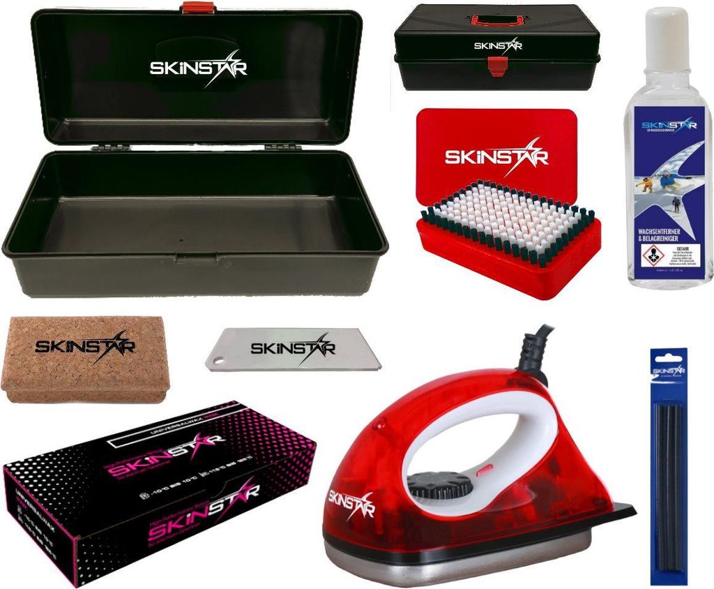 SKINSTAR Kit de fartage pour skis - Kit de démarrage Image du produit 