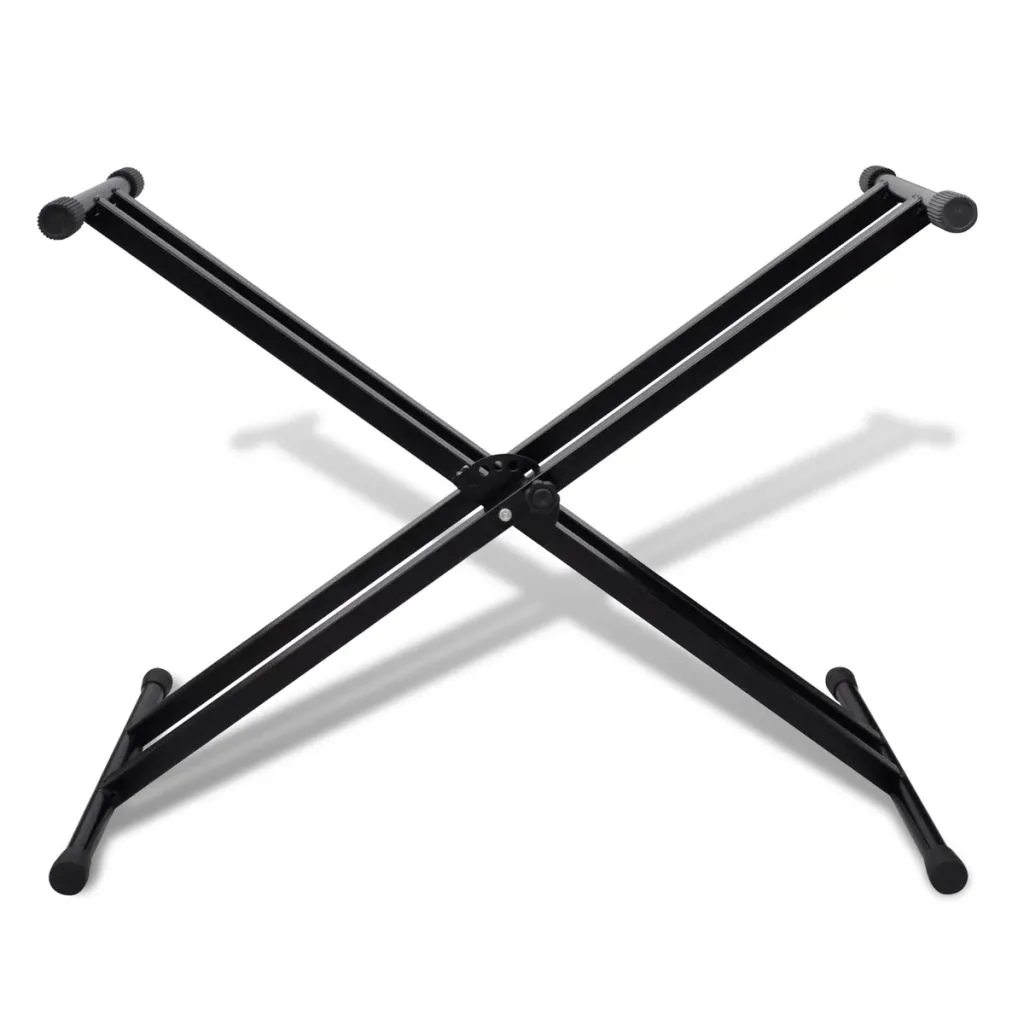 Pied de Clavier Stable Double Rigidité Anti-Vibration pour Piano en X