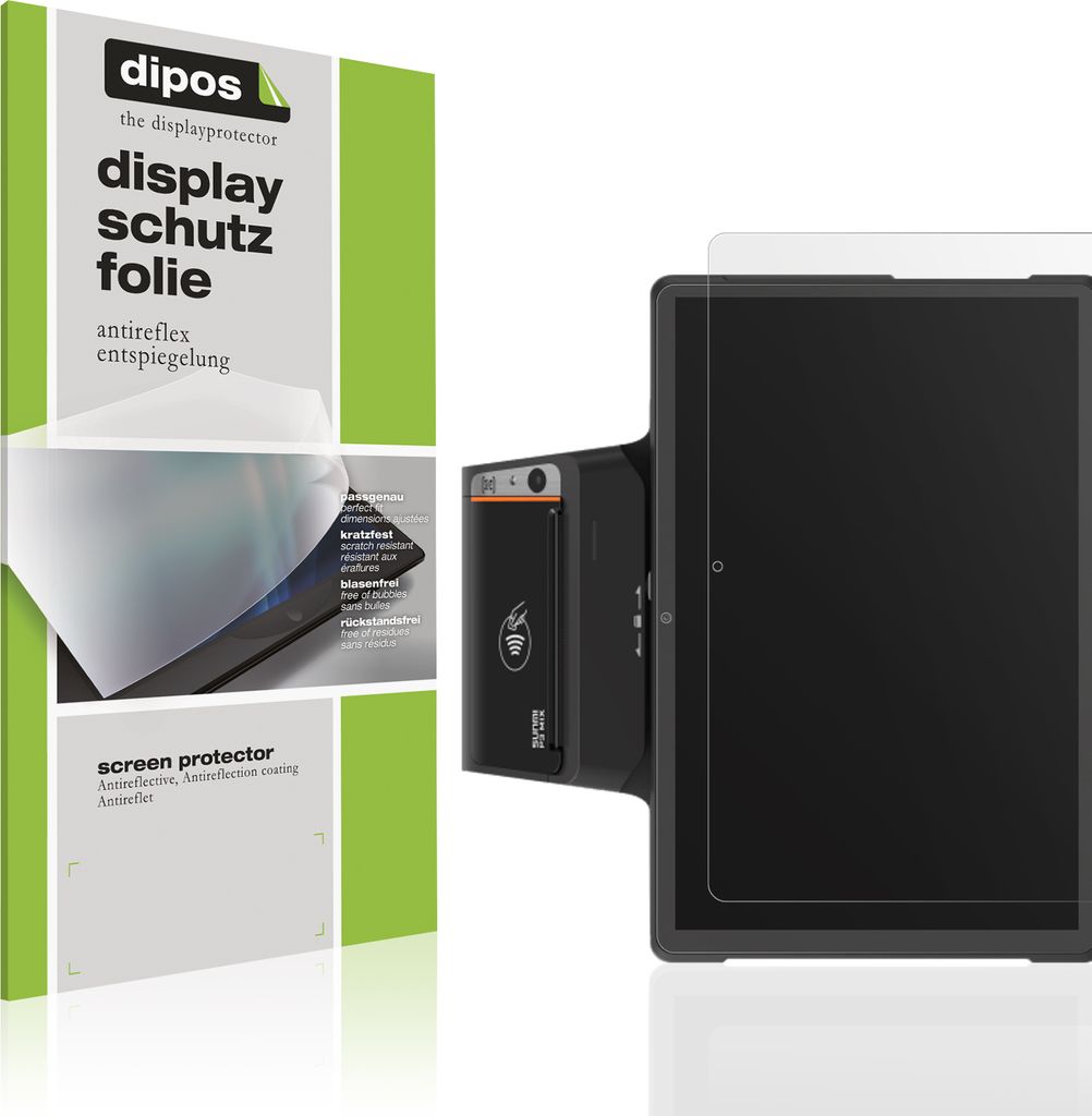 2x Schutzfolie für sunmi P3 Mix matt Displayschutzfolie Folie Display Schutz dipos