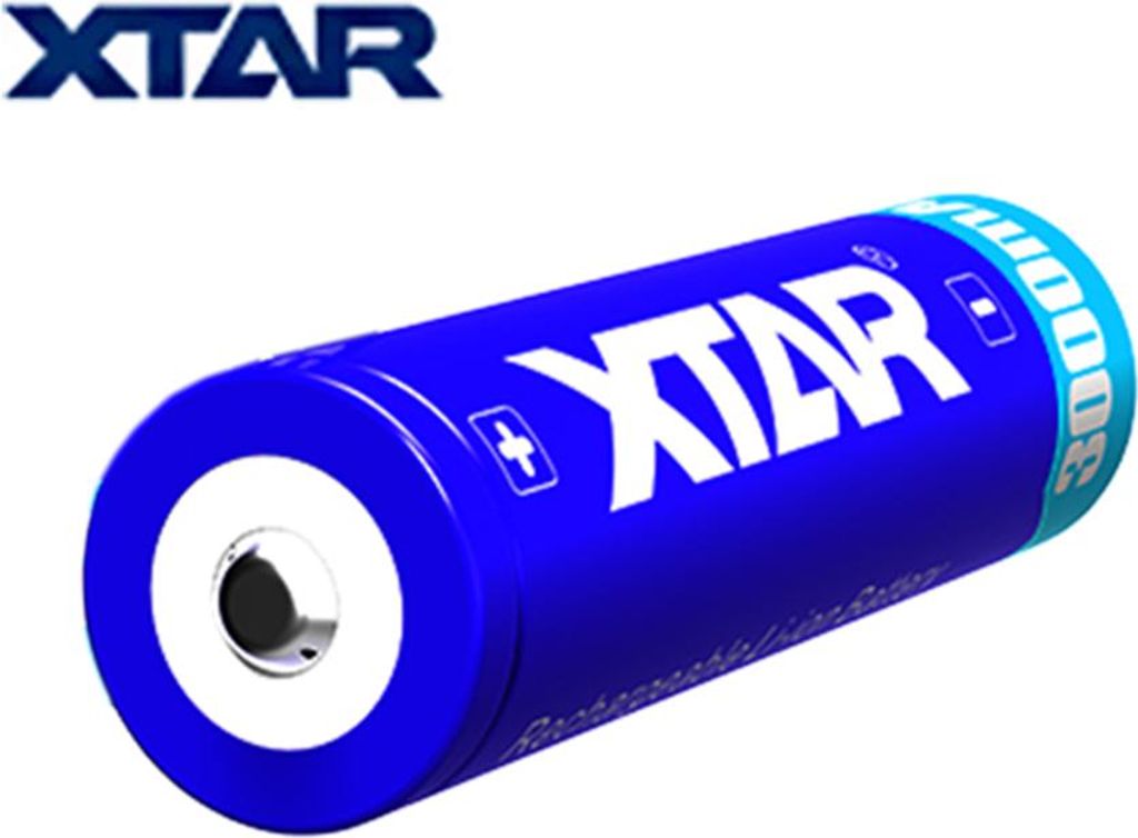 Li-Ion Akku 18650, Abmessungen 69,2x18,4mm, 3000mAh 3,6V - 3,7V geschützt