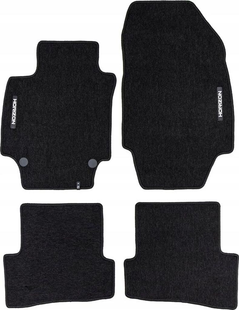 VELOURS MATS auto wischtücher Renault Captur 1 2013-2019 HZ