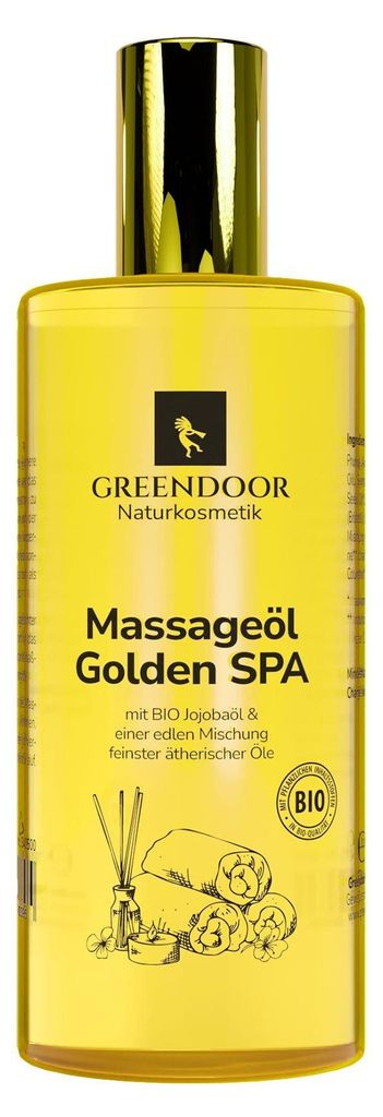 GREENDOOR Massageöl Golden Spa