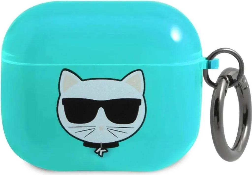 Custodia AirPods 3 Karl Lagerfeld Blu: L'Accessorio Choupette che Ami